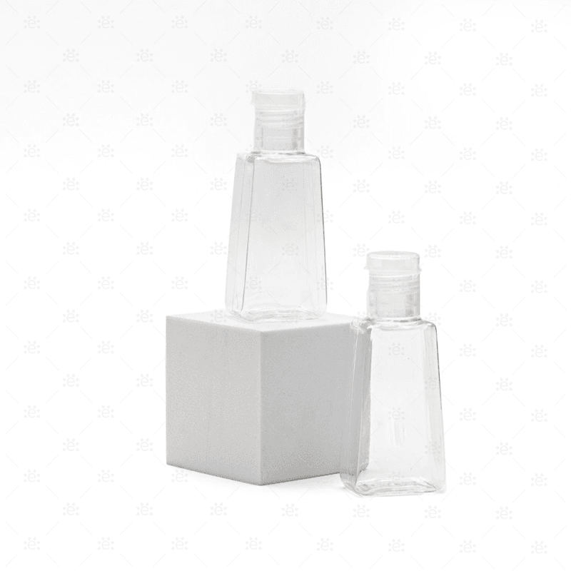 30Ml Clear Plastic Flip Top Bottles (2Pk) - (Bottle Only)