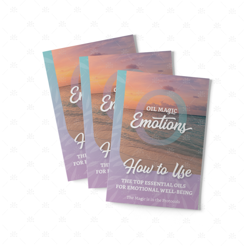 Oil Magic Emotions: How To Use The Top Essential Oils (25 Pack) Rack Cards