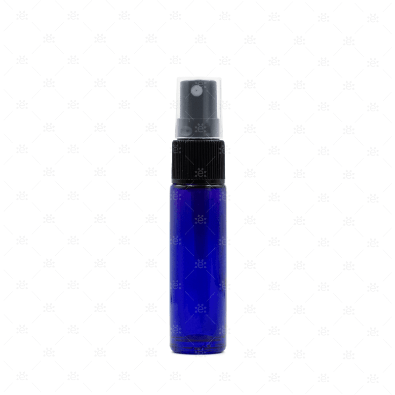 10Ml Blue Glass Spray Bottle (5 Pack)
