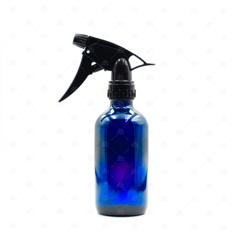 240Ml Blue Glass Spray Bottle (New Style)