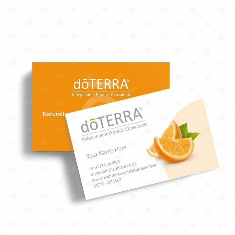 Doterra Business Cards - Design 7A